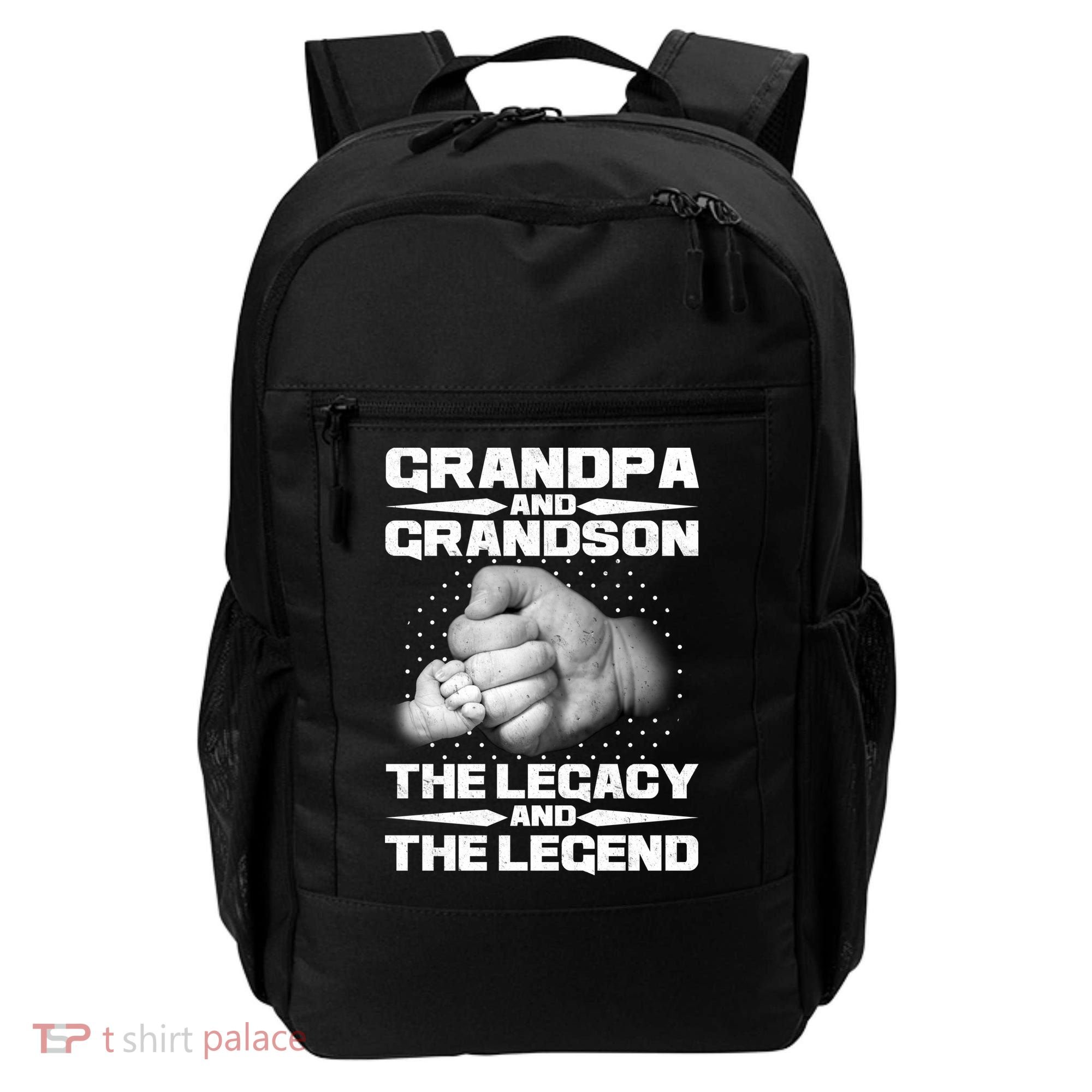 Grandpa And Grandson The Legacy The Legend Backpack