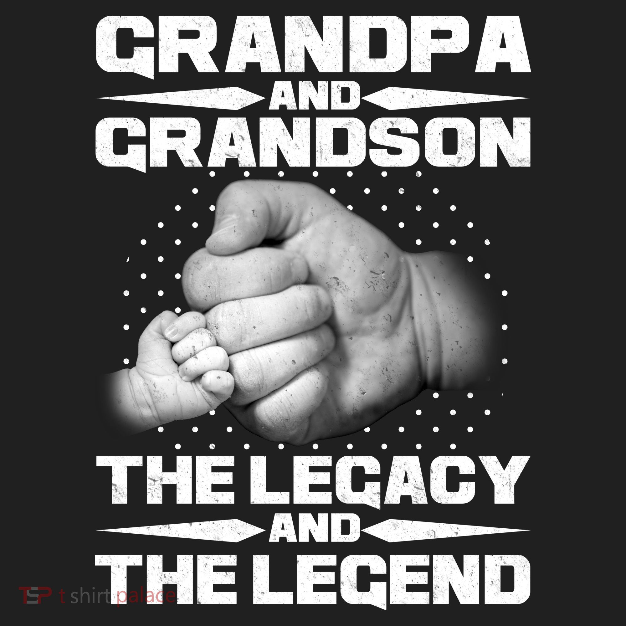 Grandpa And Grandson The Legacy The Legend Beanie