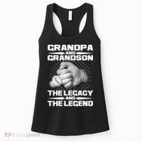Grandpa And Grandson The Legacy The Legend Women's Tank Top thumb 0