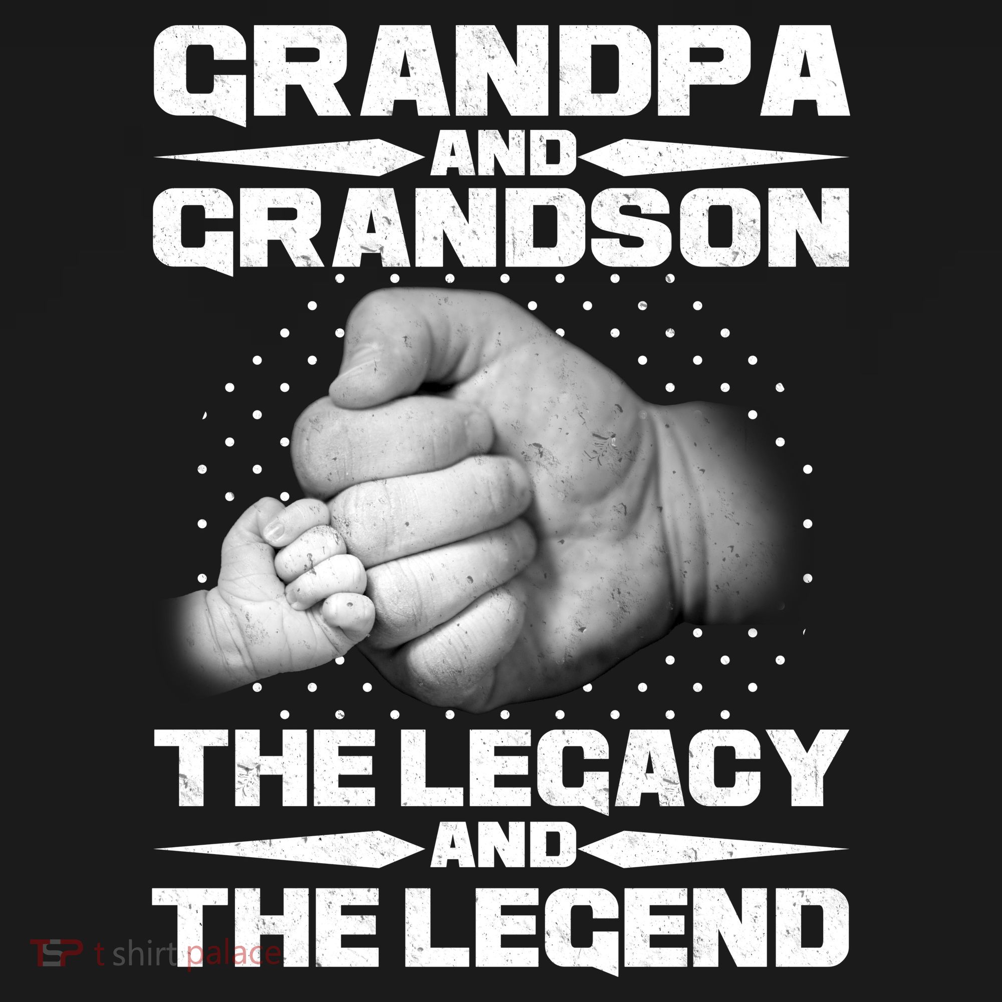 Grandpa And Grandson The Legacy The Legend Baby Bodysuit