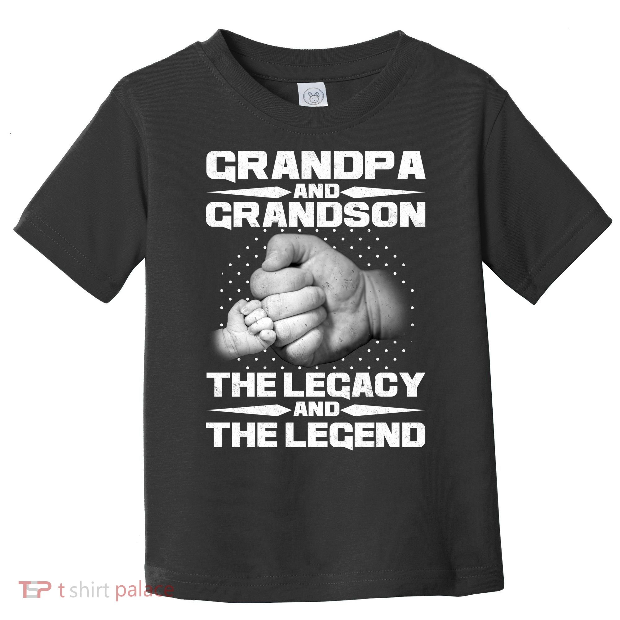 Grandpa And Grandson The Legacy The Legend Toddler T-Shirt