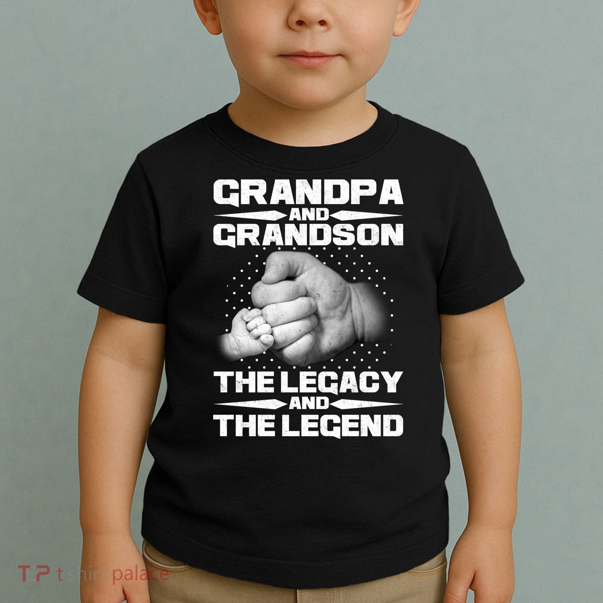 Grandpa And Grandson The Legacy The Legend Toddler T-Shirt