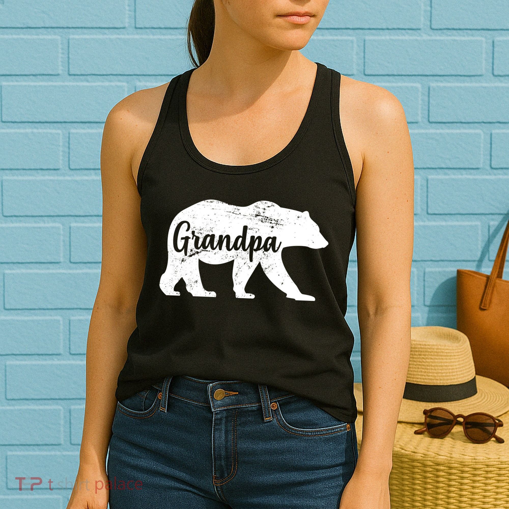 Grandpa Bear Women's Tank Top