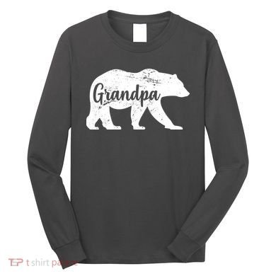 Grandpa Bear Long Sleeve Shirt