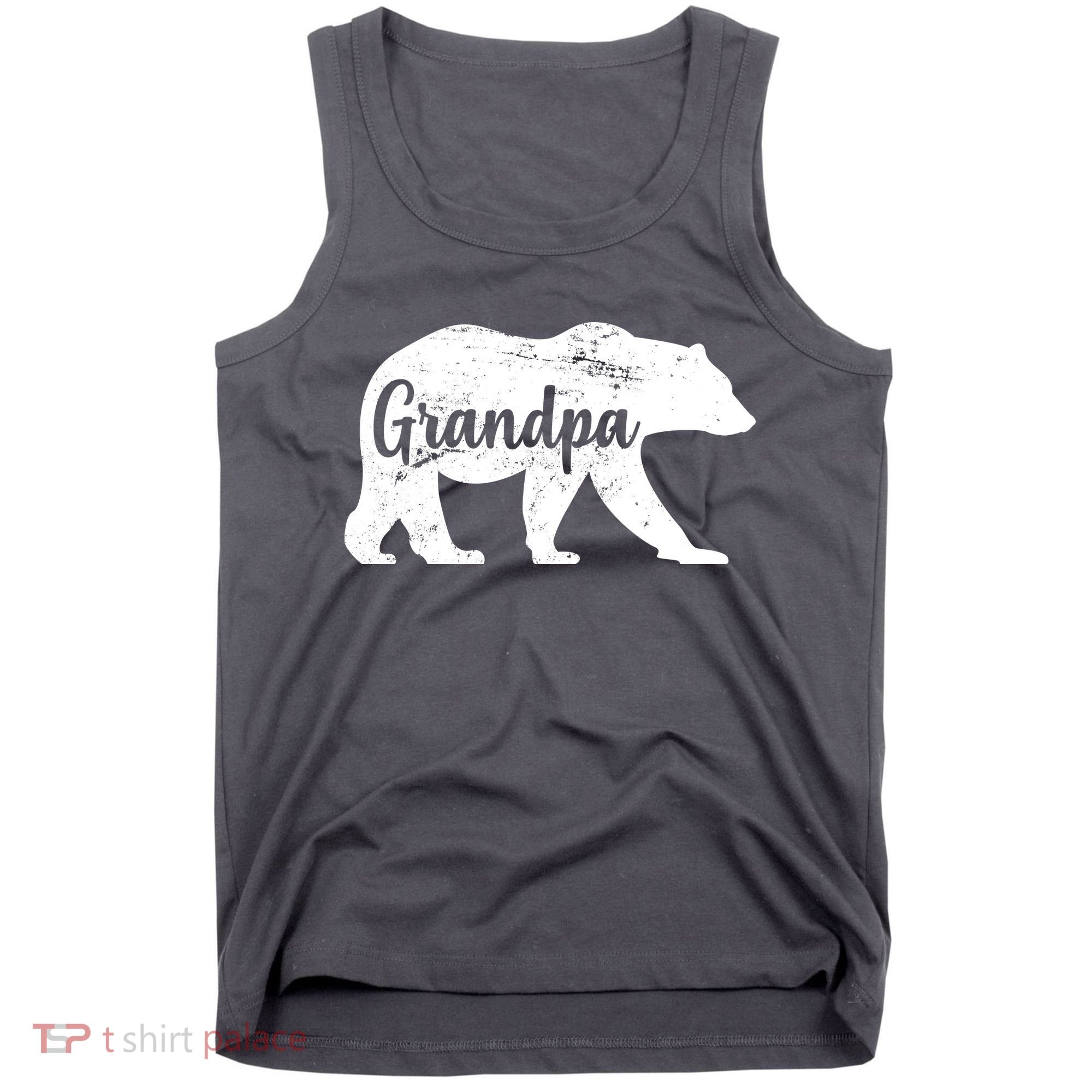 Grandpa Bear Tank Top
