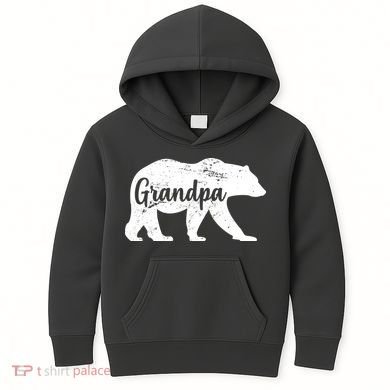Grandpa Bear Kids Hoodie