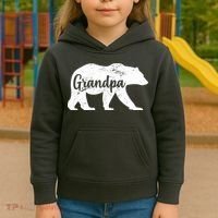 Grandpa Bear Kids Hoodie thumb 3