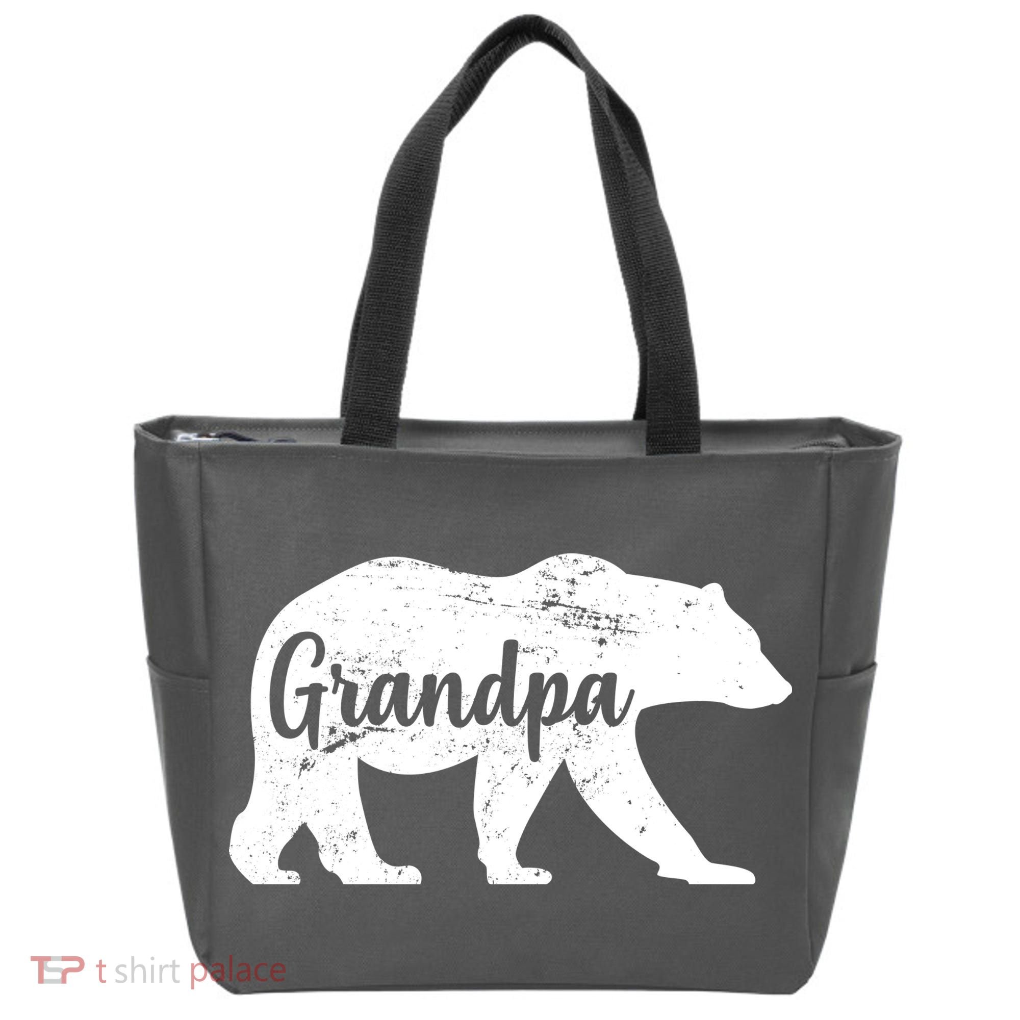 Grandpa Bear Tote Bag