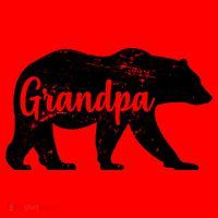 Grandpa Bear Santa Hat thumb 1