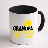 Grandpa Birthday Crew Construction Party Coffee Mug thumb 1