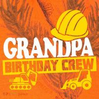 Grandpa Birthday Crew Construction Party Kati Licensed 12" Camo Cuffed Beanie thumb 2