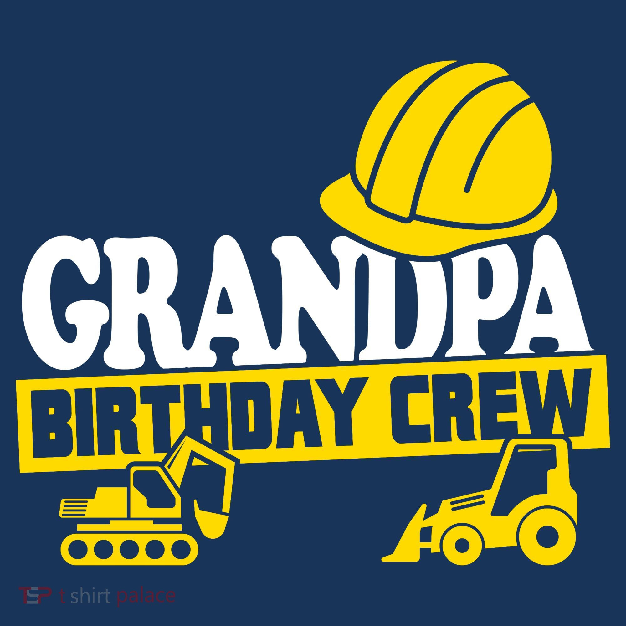 Grandpa Birthday Crew Construction Party Women's Tank Top