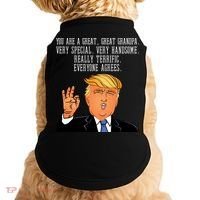 Grandpa Donald Trump Doggie Tank thumb 0
