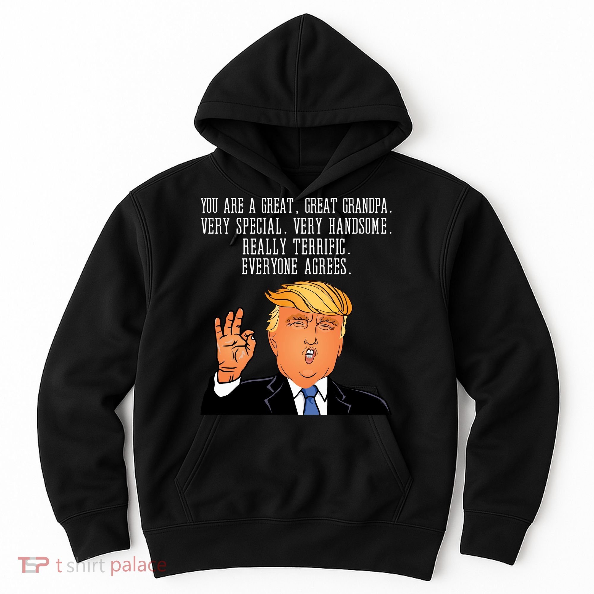 Grandpa Donald Trump Hoodie