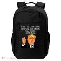 Grandpa Donald Trump Backpack thumb 0
