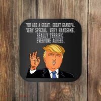 Grandpa Donald Trump Coaster thumb 0