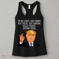 Grandpa Donald Trump Women's Tank Top thumb 3