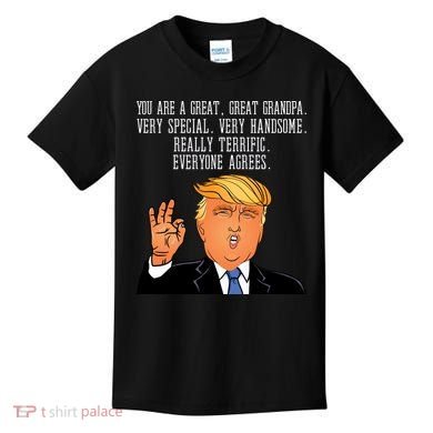 Grandpa Donald Trump Kids T-Shirt