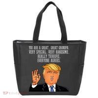 Grandpa Donald Trump Tote Bag thumb 0