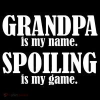 Grandpa Is My Name Spoiling Is my Game Women's Hoodie thumb 2
