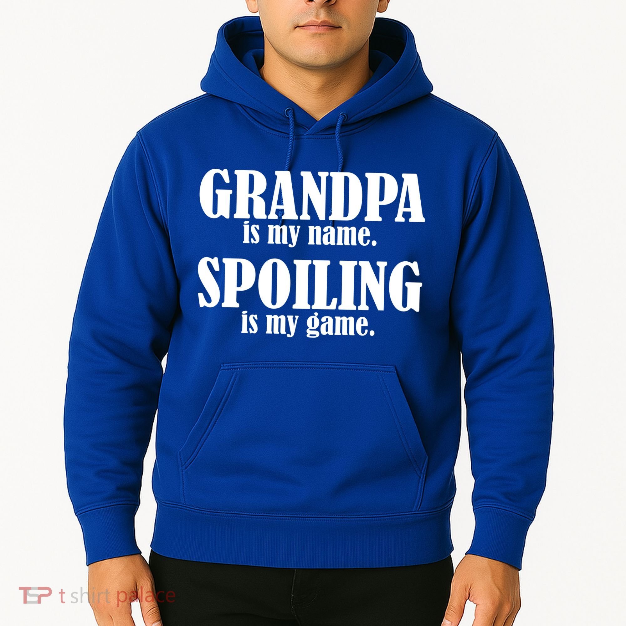 Grandpa Is My Name Spoiling Is my Game Hoodie