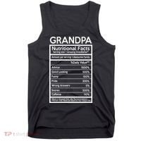 Grandpa Nutritional Facts Tank Top thumb 0