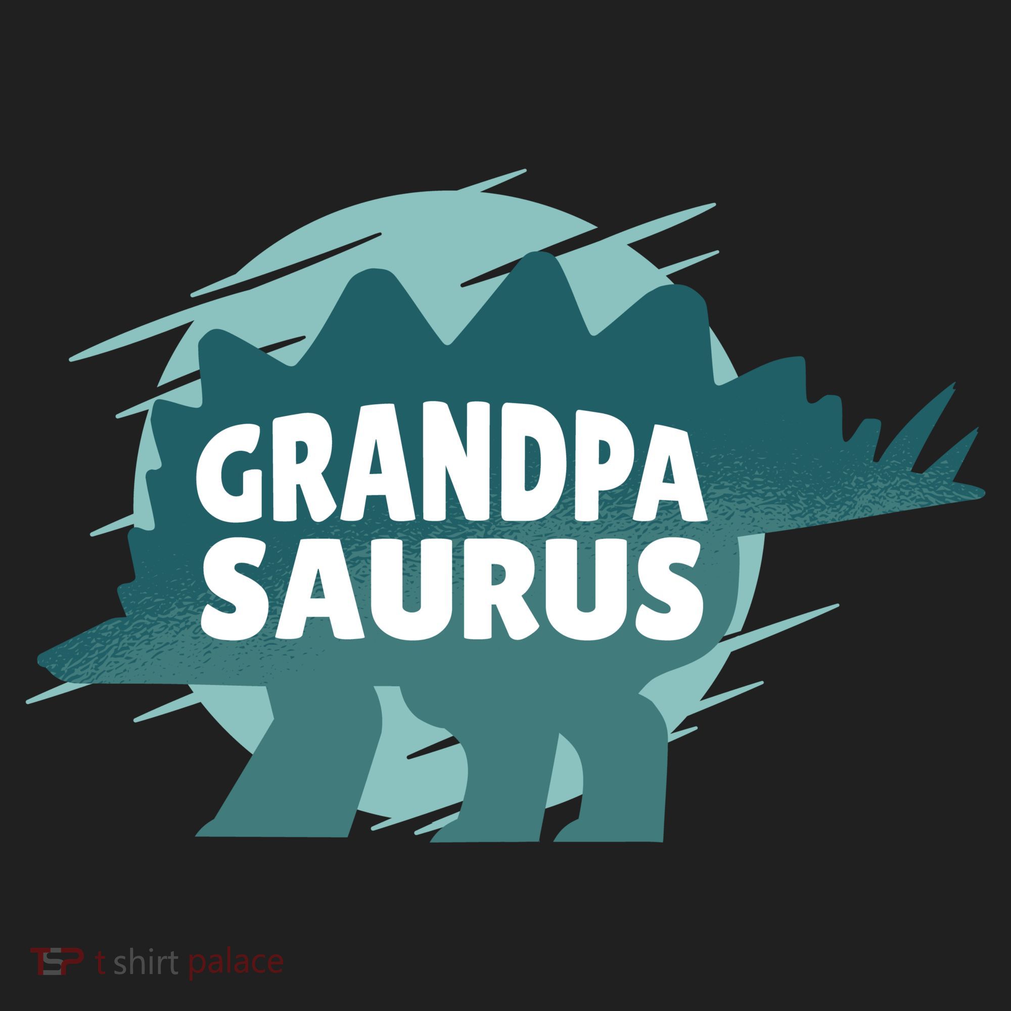 Grandpa Saurus Golf Towel