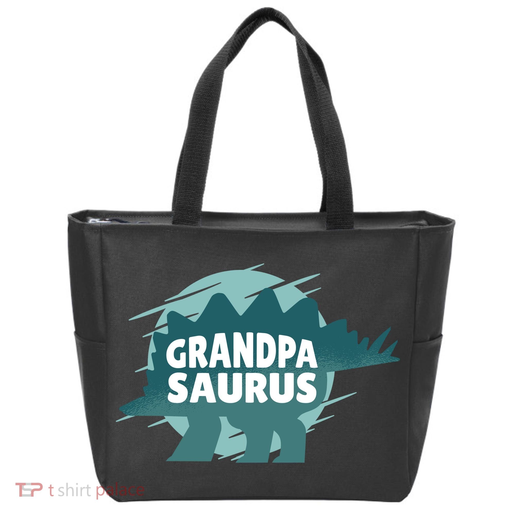 Grandpa Saurus Tote Bag