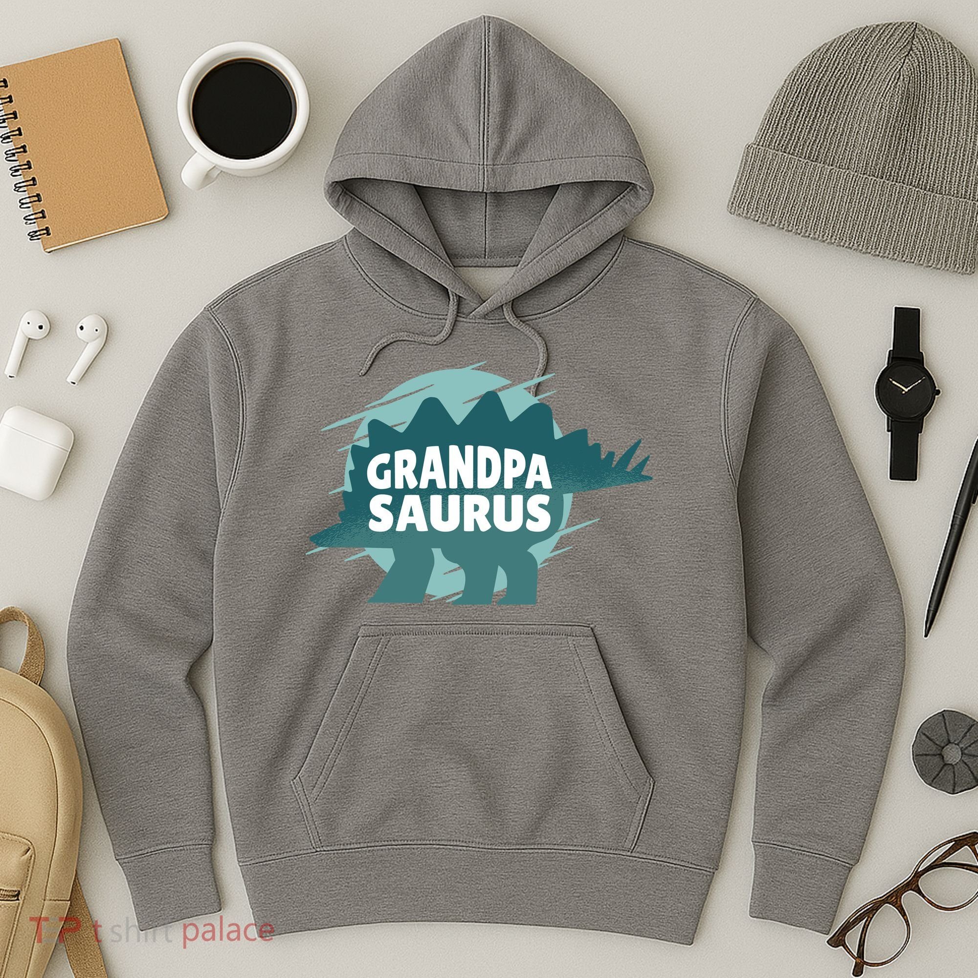 Grandpa Saurus Hoodie