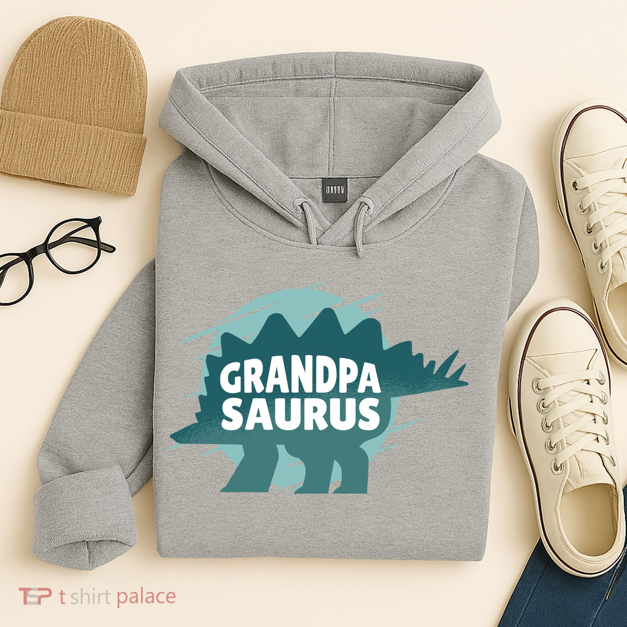 Grandpa Saurus Hoodie