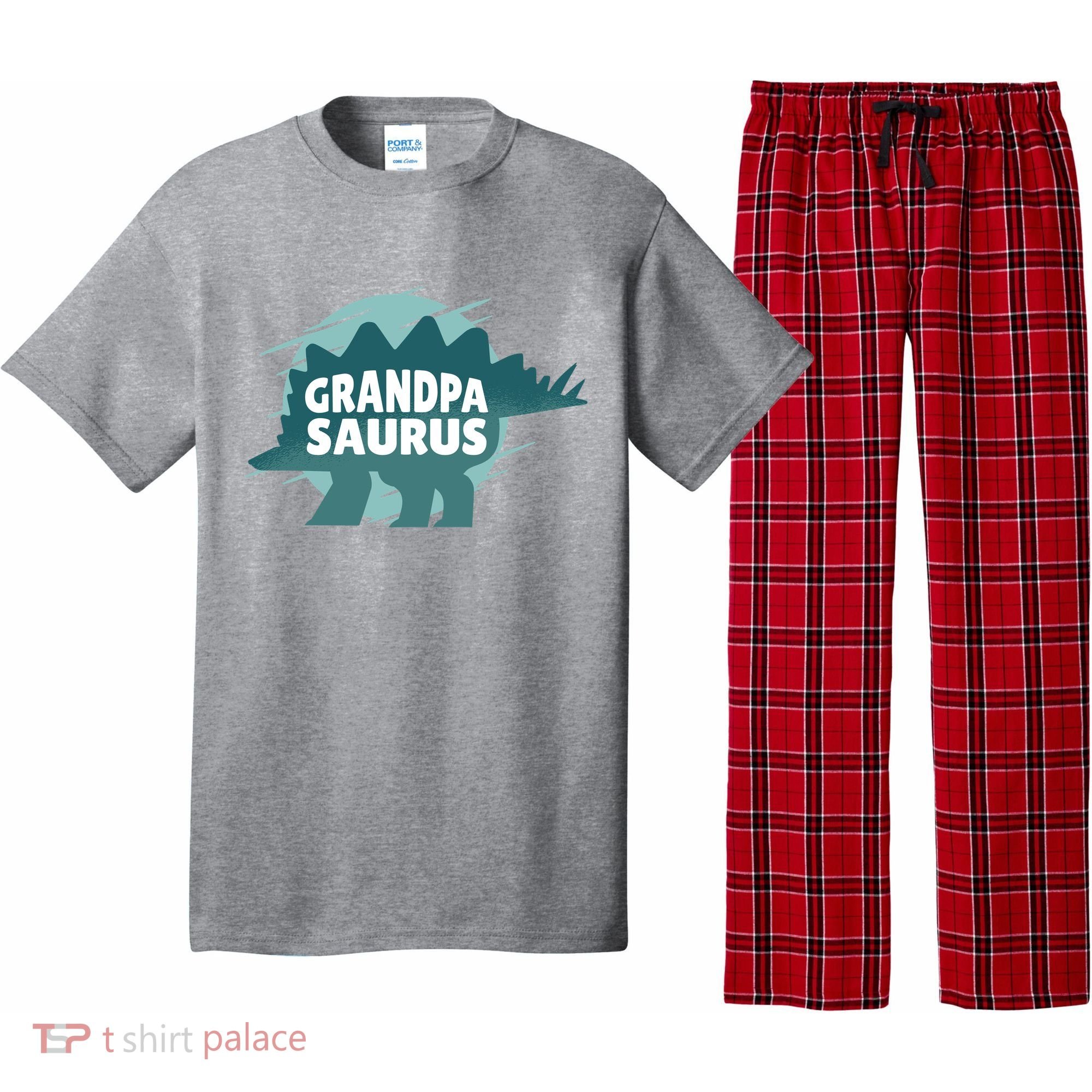 Grandpa Saurus Pajama Set