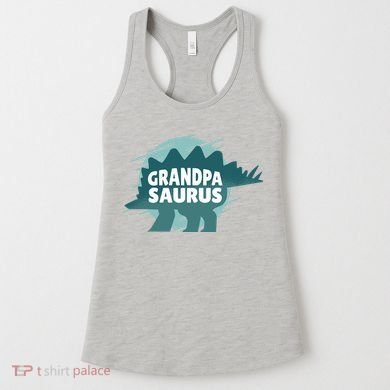 Grandpa Saurus Women's Tank Top