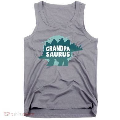 Grandpa Saurus Tank Top