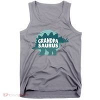 Grandpa Saurus Tank Top thumb 0