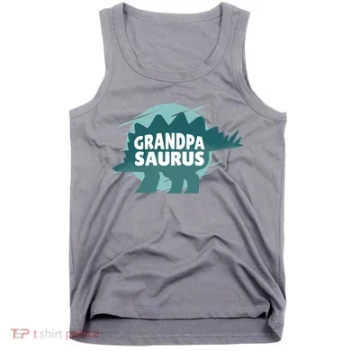 Grandpa Saurus Tank Top