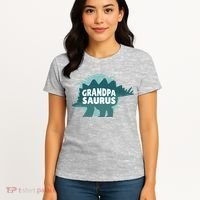 Grandpa Saurus Women's T-Shirt thumb 4