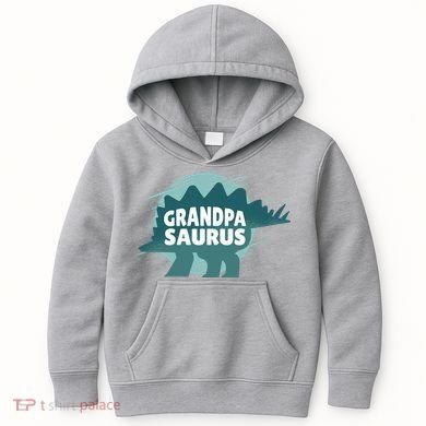 Grandpa Saurus Kids Hoodie