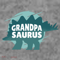 Grandpa Saurus Kids T-Shirt thumb 4