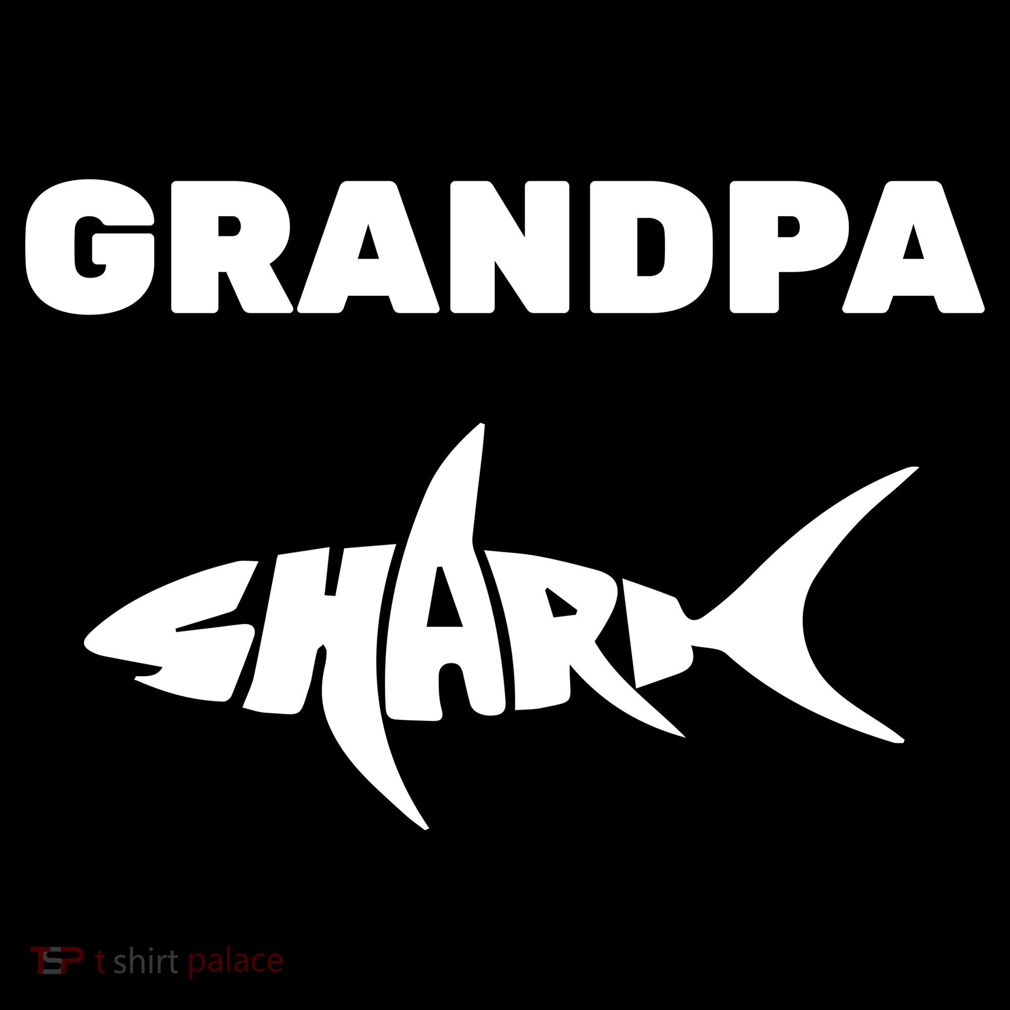 Grandpa Shark Bucket Hat