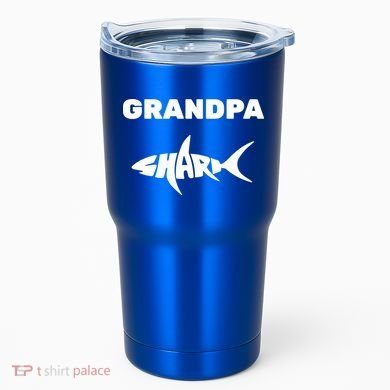 Grandpa Shark Tumbler