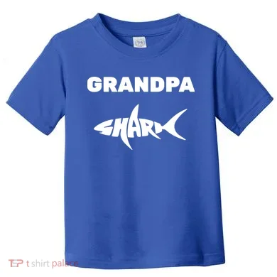 Grandpa Shark Toddler T-Shirt