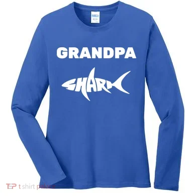 Grandpa Shark Women's Long Sleeve Shirt