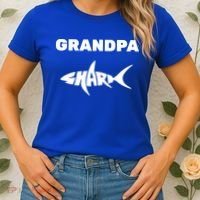 Grandpa Shark Women's T-Shirt thumb 2