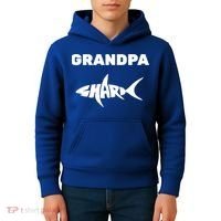 Grandpa Shark Kids Hoodie thumb 4