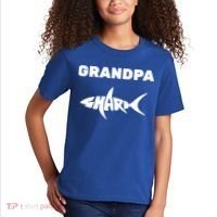 Grandpa Shark Kids T-Shirt thumb 2