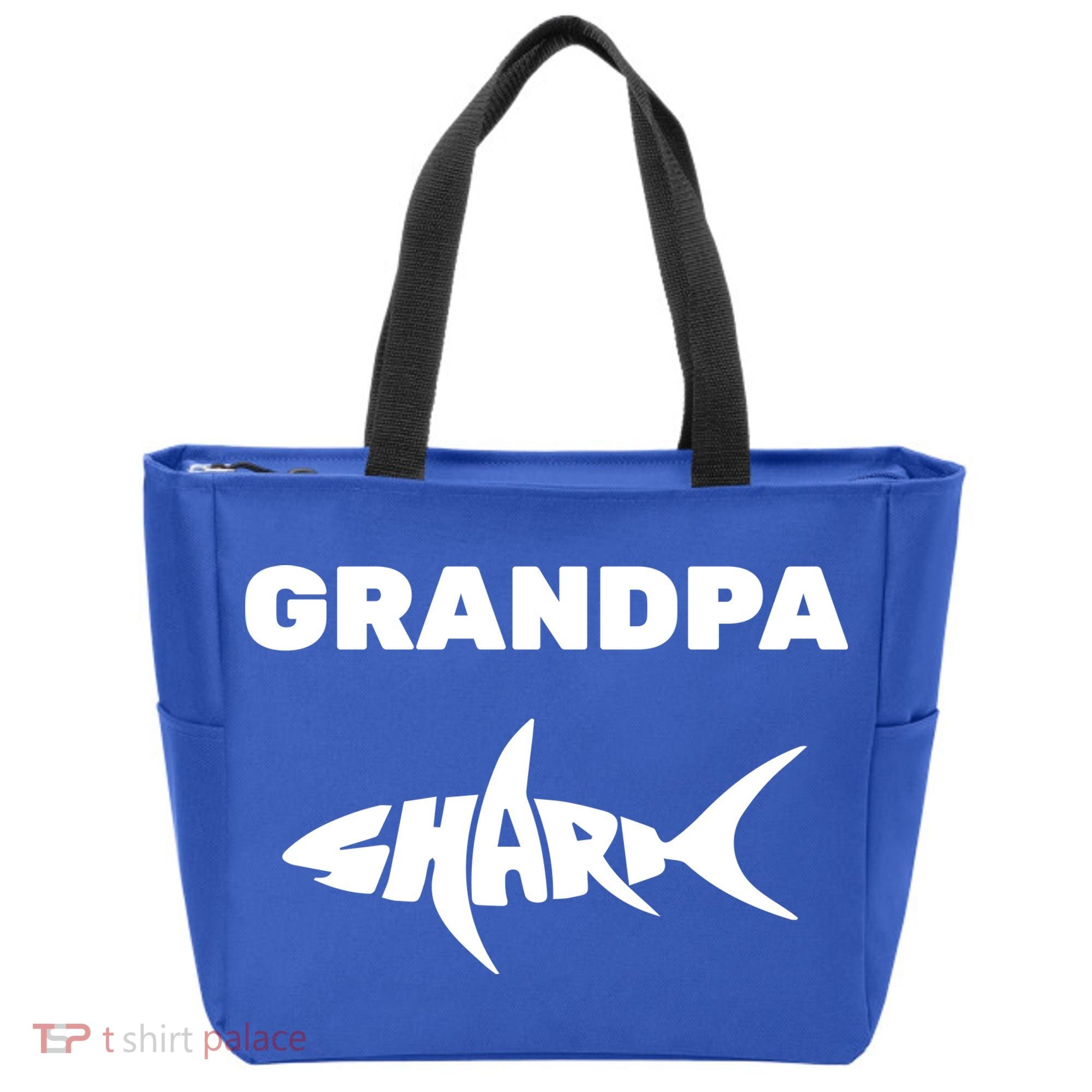 Grandpa Shark Tote Bag