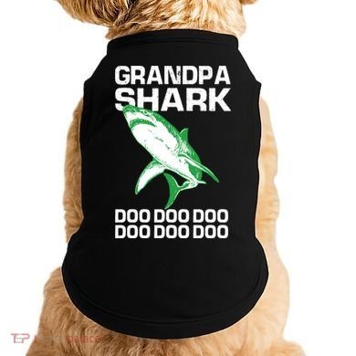 Grandpa Shark Doo Doggie Tank