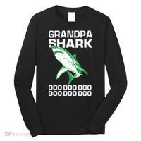 Grandpa Shark Doo Long Sleeve Shirt thumb 0