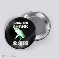 Grandpa Shark Doo Button thumb 0