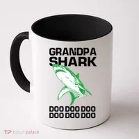 Grandpa Shark Doo Coffee Mug thumb 0
